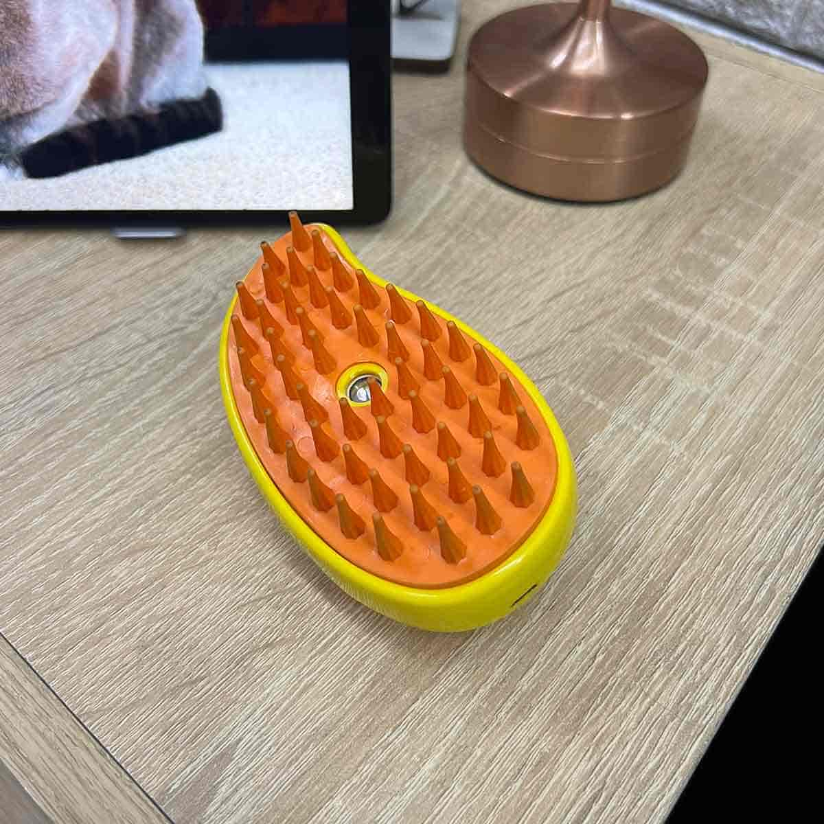 Cepillo de Vapor Anti-Pelo ✨ Nexus Green Shop | Masaje y Limpieza 3 En 1 + Paga al Recibir